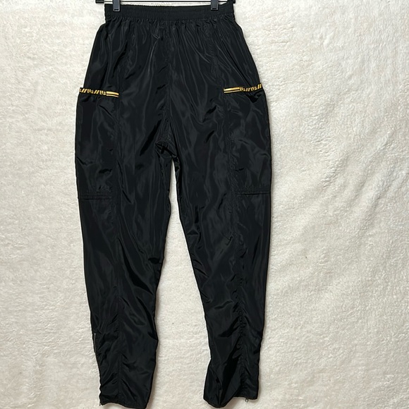 LF Los Angeles, black parachute jogger style pants, size small - Picture 2 of 10